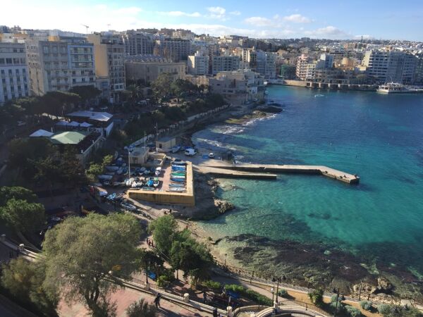 Sliema, Seafront Penthouse